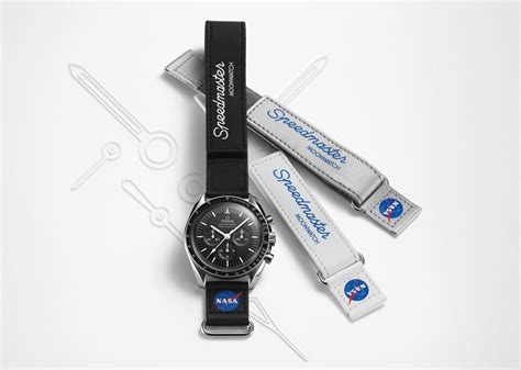 omega speedmaster moonwatch velcro strap|omega speedmaster moonwatch strap.